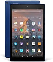 Certified Refurbished Fire HD 10 Tablet, 1080p Full HD Display, 64 GB, Marine Blue – with Special Offers (Previous Generation - 7th)