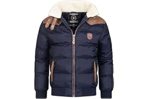 Geographical Norway - Giacca invernale da uomo, calda e trapuntata