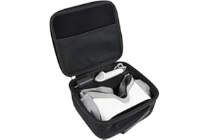 Hard Travel Case for Oculus Go VR Headset 64GB / 32GB by Hermitshell（Black）