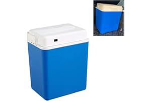 WHEELS N BITS 12 22 24 30 32 L Litre Cooler Box Ice Passive and Powered 12 24 V Volt Mains powered ideal for Camping Caravan Car Van Truck (Select Size & Power Type Required)