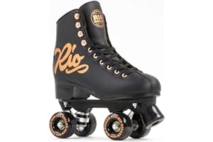 Rio Roller Rose Quad Skates Patines Patinaje Infantil, Juventud Unisex