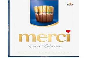 GÉNÉRIQUE Helle Vielfalt - Chocolat Allemagne 250g compatible avec Merci Finest Selection Variété - 1 x 250g - Spécialités au chocolat - Super idée de cadeau - compatible avec Merci