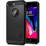 Spigen [Tough Armor 2 iPhone 8 Plus Case, iPhone 7 Plus Case Cover with Kickstand and Air Cushion Technology for iPhone 8 Plu