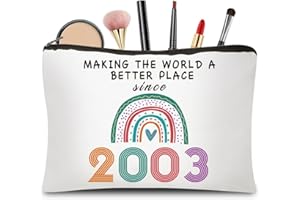 CoCoCherry 21st Birthday Gifts for Her, 21 Year Old Birthday Gifts Cosmetic Bags, 21st Birthday Gifts For Her Keepsake, 21st Birthday Gift Ideas For Her