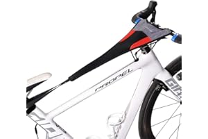 Bicicleta Entrenador Rodillo Sudor Neto Cubrir Cuadro Guardia Correa Absorbe Sudor (A)