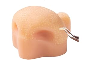 GENÉRICO Juguete Pop Para Granos,Juguete Interactivo De Silicona Para Apretar Espinillas | Juego de Nariz Reutilizable para Aliviar el Estrés para Niños Niñas Adultos Aula Escritorio Sala de | Escuela Aula Sal