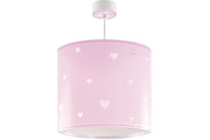 Dalber 62012S Sweet Dreams Hanging Lamp, Pink