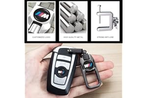 LABSTANDARD pour BMW M Auto Porte Clef, Valve Pneu Voiture et Porte-clé Voiture Voiture pour BMW M M2 M4 M5 M6 M8 X1 X2 X3 X5 X6 M135i M240i Z4 328i X7, Bouchon Valve Pneu, Voiture Accessoires, Noir