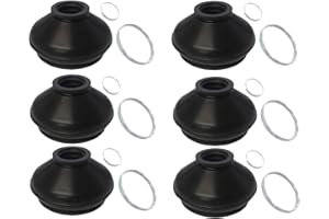 Advantage Auto Parts Ball Joint Dust Covers - Small (Pack Of 6) - Neoprene Car Boot Cover Compatible with Wide Range Of Vehicles