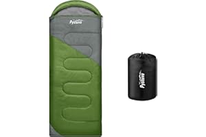 Pystuvo Sleeping Bag for Adults,4 Season Sleeping Bag,Lightweight,Waterproof Indoor & Outdoor Use,Comfortable Sleeping Sackfor Kids,Teens & Adults for Hiking,Backpacking and Camping