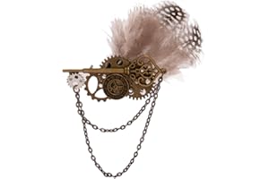 BLESSUME Broche Vintage Alliage Rétro Steampunk Broche Victorienne