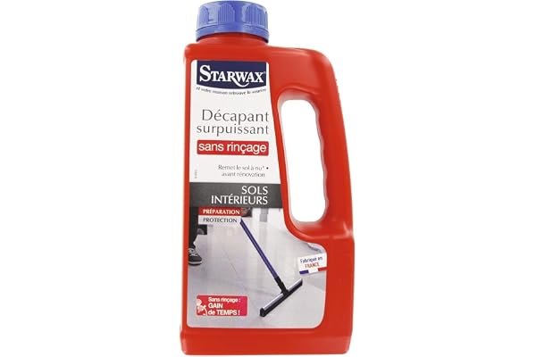 Super Décapant Sols Carrelés Sans Rinçage 1.L - STARWAX