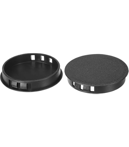 UFURMATE Cubiertas De Pared Para Tuberías, 2 Piezas De Plástico ABS De 42 Mm De Diámetro
