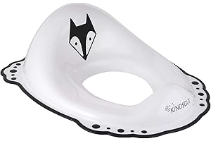 Kindsgut Asiento adaptador para el WC para niños, en colores sutiles y modernos, sin sustancias nocivas y apto para niños, zorro