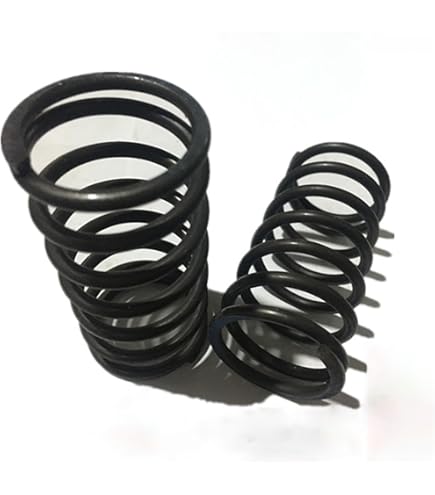 2 Stück Druckfedern Aus Federstahl - Stoßdämpfende Federn 5x40x200mm Für Industrie & Heimwerker