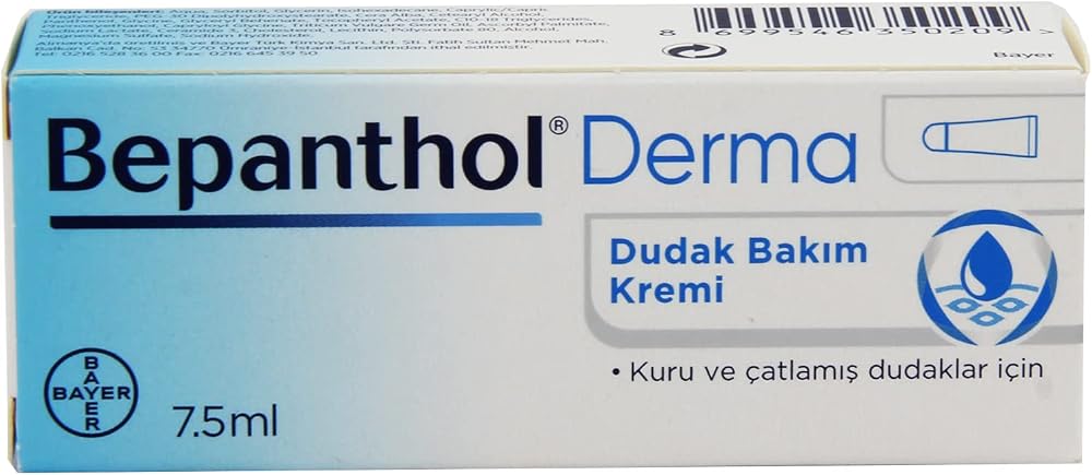 Bepanthol Dudak Bakım Kremi 7.5 ml