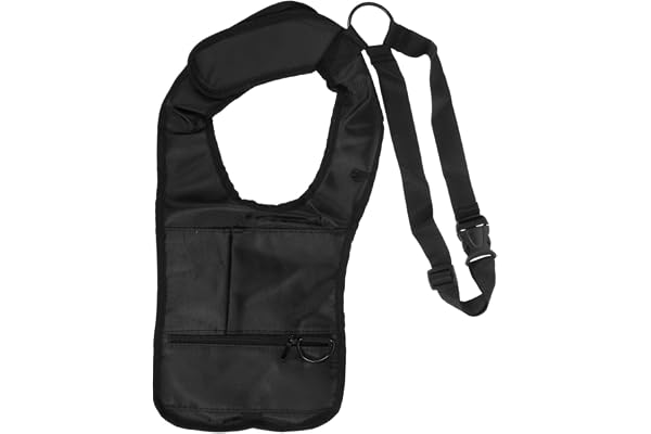 hommes sous les bras à bandoulière caché style multifonctions (Noir)
