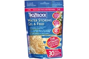 HOZELOCK LTD Hozelock 2021 8000 Water Retaining Storing Gel and Feed, 250 ml