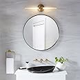 Kohler Essential 28" (71.12 cm) Round Decorative HD Mirror, Matte Black, Silver Coated