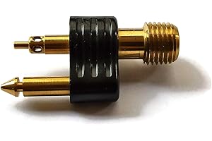 ITACO Boat Marine Outboard Motors Fuel Fitting Tank NPT 1/4" Male Connector For Moeller 033400-10 Johnson Evinrude Marine OMC BRP Connector Engine