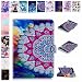 Produktbild Universal 10 Zoll Hülle mit Muster Mandala Blumen, E-Mandala Etui Flip Case Leder Wallet Cover Tasche Tablet PC Universal 10 Zoll Hülle Schutz Schale Lederhülle mit Kartenfach Ständer Funktion Magnetisch Klapphülle Handytasche Ledertasche Zubehör Folio Smart Cover Lederhülle für iPad 4 3 2 1, iPad Air 2, iPad Air, iPad 2017 2018, Samsung Galaxy Tab A 9.7/ A6 10.1/ E 9.6/ 3/ 4 / S2 9.7/, Lenovo Tab 2 / 3 / 4 10 Zoll, Lenovo Tab 3 10 Plus, HUAWEI MediaPad M3 lite / T3, ACEPAD A121 A140 A96