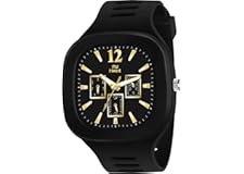 hamt Square Dial Rubber Watch for Men
