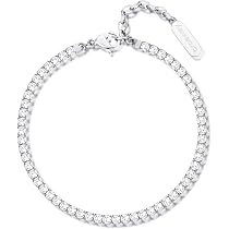 Collier Femme Brosway Affinity - Acier 316L Zircon - Longueur 42 Cm