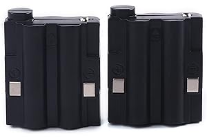 Pondway 2 batterie 6V 800mAh Ni-MH per Midland Alan Radio Batt-5R 5R PB-ATL/AVP7 Walkie Talkie Radio G7 G7Pro G7XT G9 G9Pro Pacific Nautico1 NT1VP Marine
