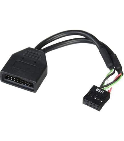 faconet® Adattatore USB 3.0 a USB 2.0 pinheader 15 cm intern