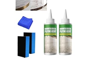 YODAOLI Coating of Stone Nanocrystals, Marble Nano Crystal-Plating Agent, 50ML Stone Crystal Plating Agent, Nano Crystal Plating Agent for Kitchen (2PCS)