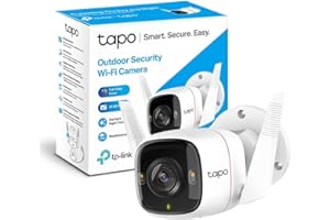 TP-Link Tapo C320WS - Cámara Vigilancia WiFi Exterior/Interior, 2k,Resolución QHD 4MP, Visión Nocturna a Color, Notificacione