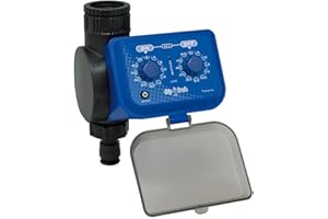 ALTADEX - Drip & Fresh C5191 - Programador de Nebulización por Segundos - Apertura y Cierre por Membrana, Color Azul