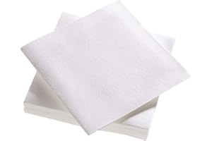 LE NAPPAGE ARTS DE LA TABLE FSC® - 25 asciugamani bianchi Airlaid – 40 x 40 cm