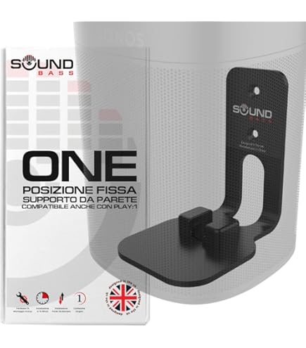 FleXSon FlXS1W1011 Supporto A Parete Per Sonos One, One Sl E Play - Foto 14