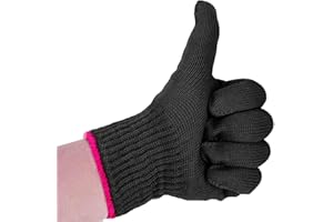RENKE heat-resistant gloves, products for hair styling, stretchable heat-resistant gloves suitable for both left and right hands
