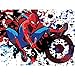 Produktbild Wee Blue Coo Spiderman Graffiti Superhero Canvas Art Print