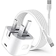 SPEEDY® Oppo Find X5/Oppo Find X5 Pro/Oppo Find X5 Lite Charger, USB C Port Foldable Fast Charge 20W Type C Travel Wall Fast Charging PD Adapter Plug With 1 Meter 60W USB C To USB C Charger Cable