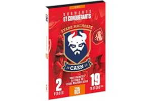 Tick'n Box - Coffret Cadeau - Divertissement - Stade Malherbe Caen - 2 Places pour Un Match Au Choix du Stade Malherbe Caen