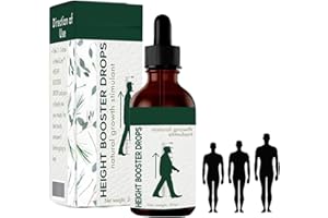 GOKAME Height Booster Drops, Height Growth Drops, Sci-Effect Height Growth Oil, Herbal Increase Height Essential Oil, Height Growth Oil for Adolescent Bone Growth, Increasing Height Body Taller Serum (1pcs)