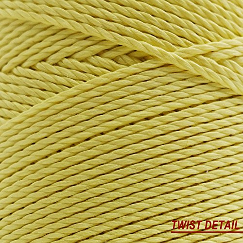 EMMAKITES 70lb 300Meter Twisted Kevlar Kite String on a Roll for Single Line Kite Flying Outdoor Living Tactical Fishing