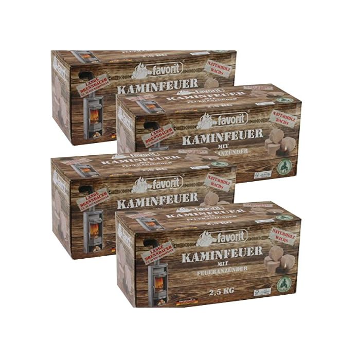 Kaminfeuer Jumbo Anznder Favorit 10 Kg Kaminanznder Grillanznder Ofenanznder