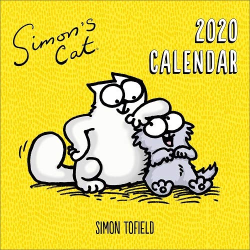 Simon's Cat Humorous 2020 Calendario de pared, ilustrado por Simon Tofield (OTH-105707)