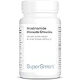 Supersmart - Nicotinamide Riboside Chloride - NMN & NAD+ Precursor - Rare Form of Vitamin B3 - Metabolism Booster Supplement | Non Flush - Non GMO & Gluten Free | 60 Vegetarian Capsules