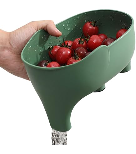Küchensieb Mit Bodenentriegelung – Hängend, 14,2 Cm Durchmesser, Automatisches Entleeren, Für Spüle