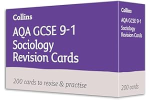 AQA GCSE 9-1 Sociology Revision Cards: Ideal for the 2026 and 2027 exams (Collins GCSE Grade 9-1 Revision)