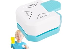 GWTDTOAD Perforatrice D'angle 3-en-1 Arrondis Pour Papier, Arrondisseur D'angle Pour Photos, Papier Scrapbooking Pour La Carte Esthétique Journal Planner Planner BookBinding Projects 6,2x7,5x3,5 Cm