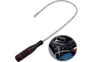SOPWMAP 60CM Calamita Telescopica Sollevatore, Calamita Flessibile con Impugnatura Antiscivolo, Strumento di Raccolta Magnetico Portatile, per Meccanici e Bricolage, Utensile Robusto per Uomini