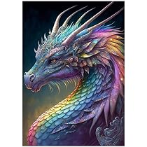 thumbnail image 2 of Bearded Dragon Diamond Painting Kit - 5D Full Drill DIY Art 12x16 Inch For Adults 2 of 14