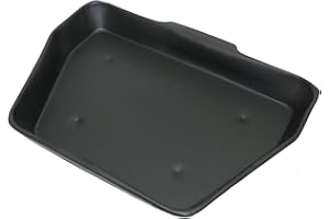 marko Fireside Ash Pan Fireplace Grate Tray Ashpan Coal Fire Carrier Catcher Black (11" Ash Pan for 16" Fireplaces)