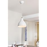 AG LightDesign Beyaz Sarkıt Avize Yatak Odası Salon Mutfak Koridor Lamba 17 AGnm26